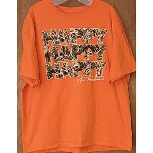 Duck Dynasty Commander "HAPPY HAPPY HAPPY" Phil Robertson T-Shirt Size XXL